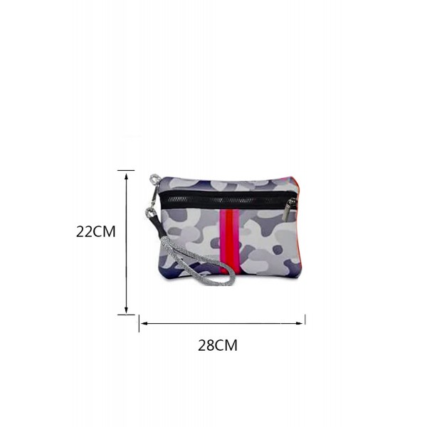 Camo Striped Neoprene Tote Bag